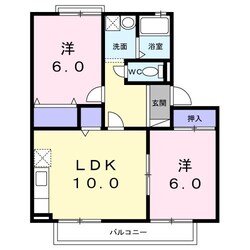 ディアコート土山の物件間取画像